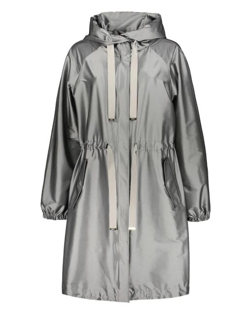 Herno Gray Techno Fabric Jacket