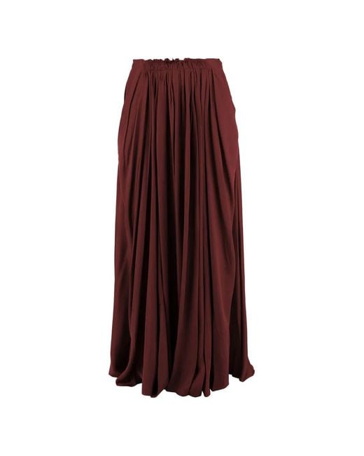 Sa Su Phi Purple Gathered Skirt