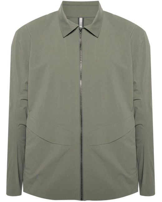 Crinkled lightweight jacket di Veilance in Green da Uomo