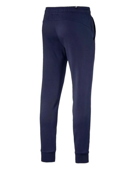PUMA Blue Logo-Detail Track Pants for men