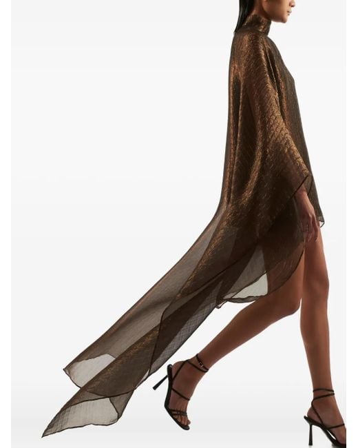 ‎Taller Marmo Dallas Mini-Tuniek Met Hoge Hals in het Brown