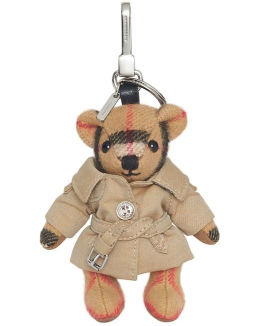 Llavero con motivo Thomas Bear Burberry de color Natural