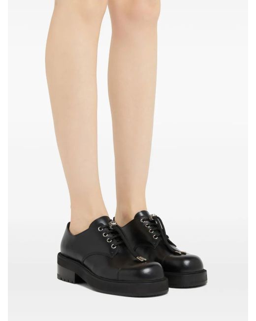 Giuseppe Zanotti Black Lapley Derby Shoes