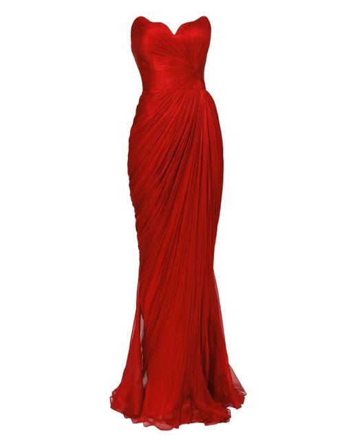 IRIS SERBAN Red Gisselle Kleid