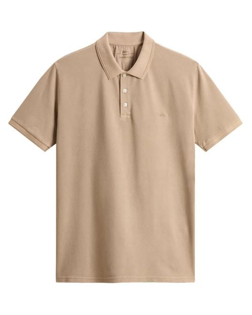 Woolrich Natural Mackinack Polo Shirt for men