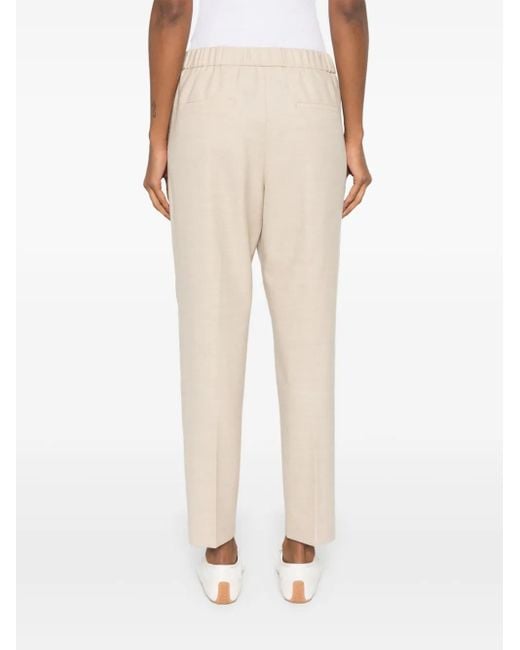 Peserico Natural Monili-Chain Trousers