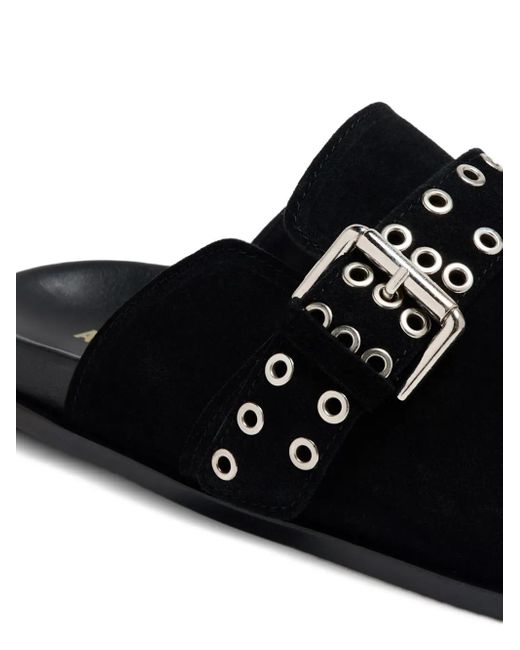Alohas Halia アイレット ミュール Black
