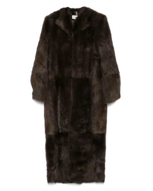 Khaite Black Saphra Coat