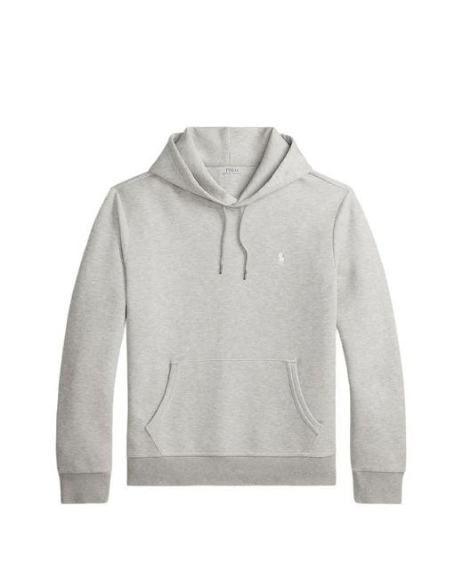 Polo Ralph Lauren Gray Signature Pony Hoodie for men