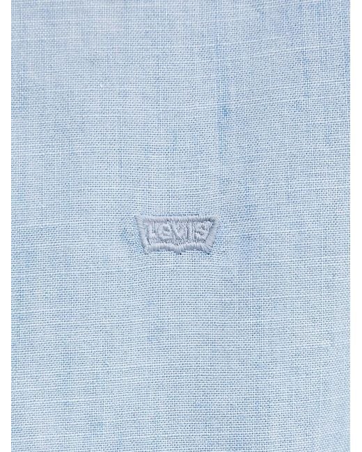 Levi's Blue Chemise À Boutonnière Devant