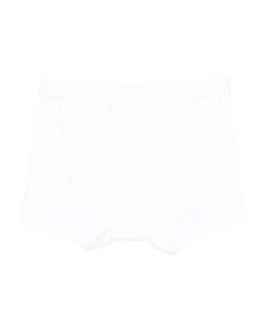 Sunspel White Superfine Boxers for men