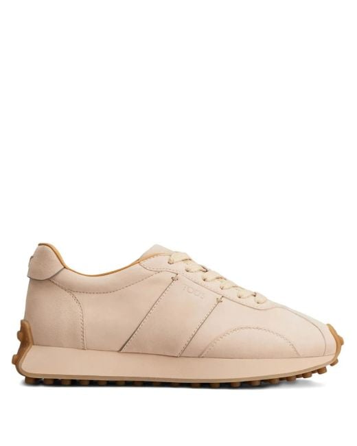 Tod's スエード レースアップシューズ Natural