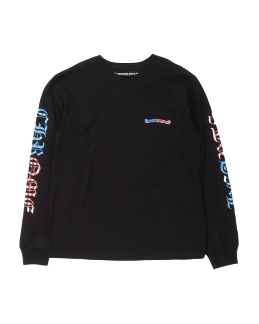 Chrome Hearts Black X Matty Boy America Long-Sleeve T-Shirt for men