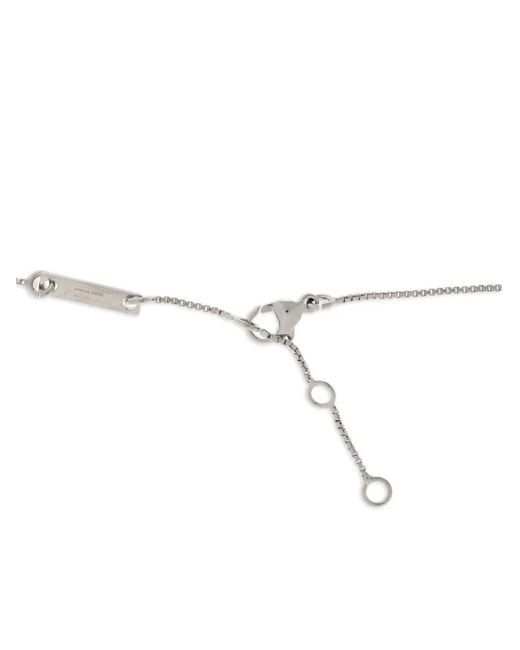 Marni White Embellished-Claws Necklace