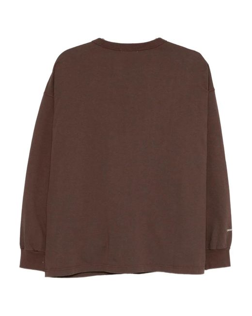 Undercover Brown Slogan-Patch T-Shirt for men