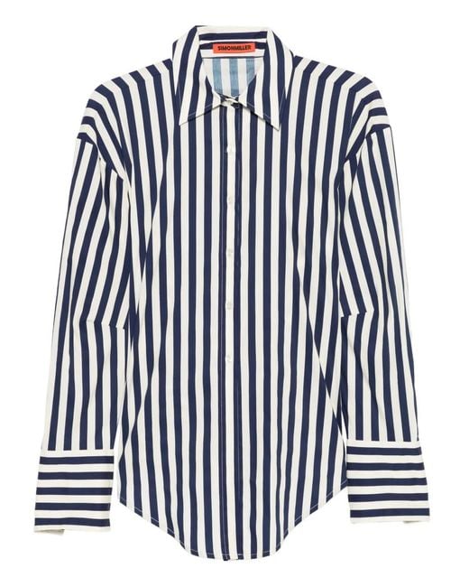 Simon Miller Blue Chemise Loch