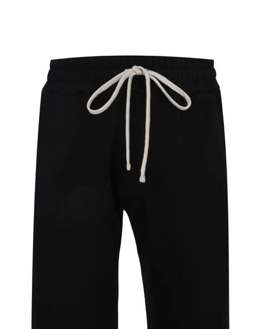Gaelle Paris Black Pantalon De Jogging À Lien De Resserrage for men