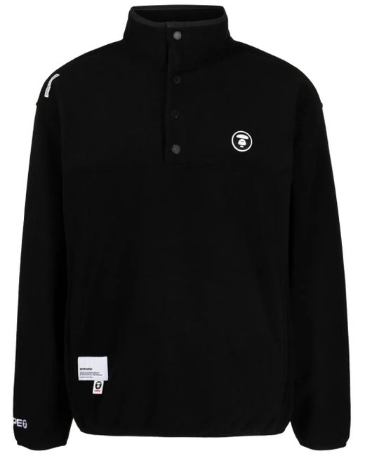 Sweat À Logo Appliqué Aape By A Bathing Ape pour homme en coloris Black