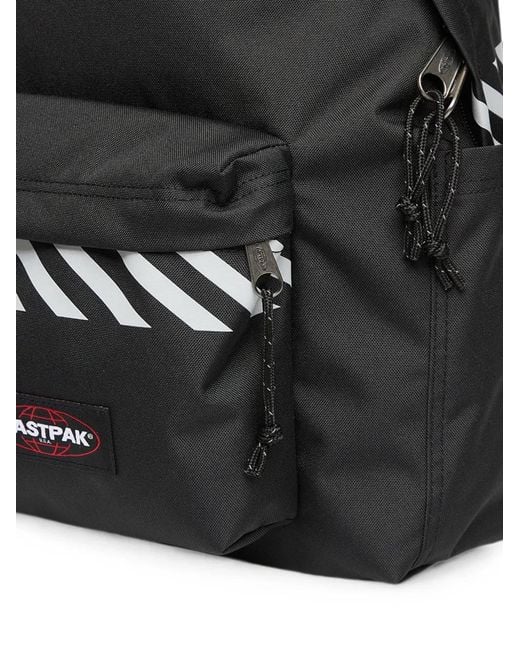Eastpak Black Day Pak'R Diagonal-Stripe Backpack