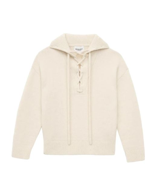 Isabel Marant White Phylia Sweater