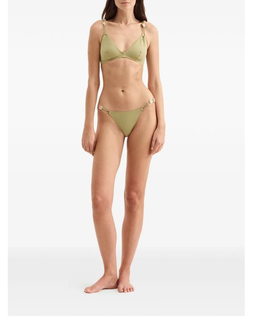 Eres Natural Farrah Bead-Embellished Bikini Briefs