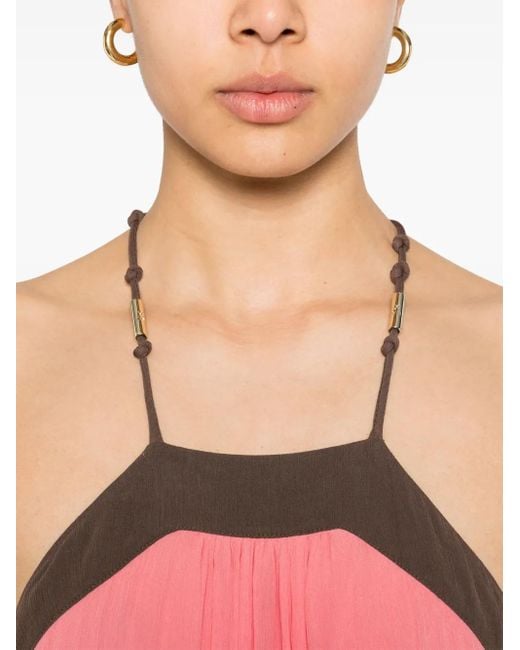 Patrizia Pepe Pink Maxi Dresses