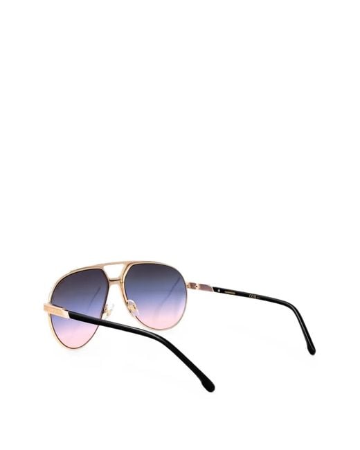 Carrera Blue Pilot-Frame Sunglasses for men