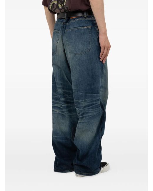 Jean À Coupe Ample KAMIYA pour homme en coloris Blue