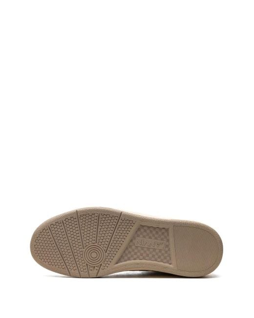 Lanvin Blue Clay High-Top Sneakers for men