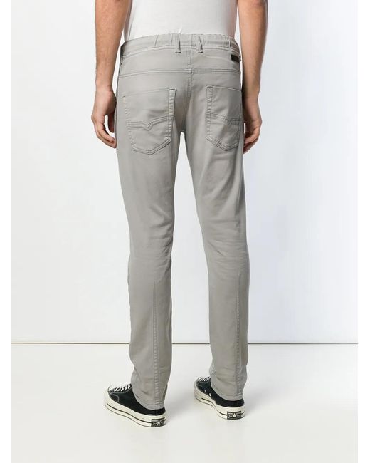 DIESEL Gray Krooley Joggjeans 0670M for men
