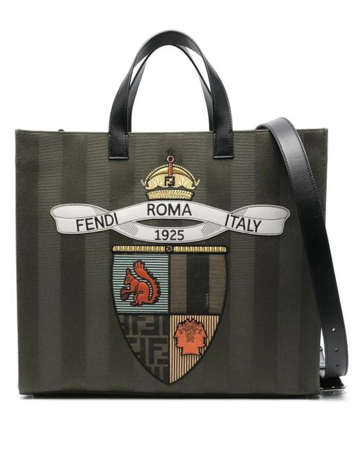 Fendi Club Shopper in het Black voor heren