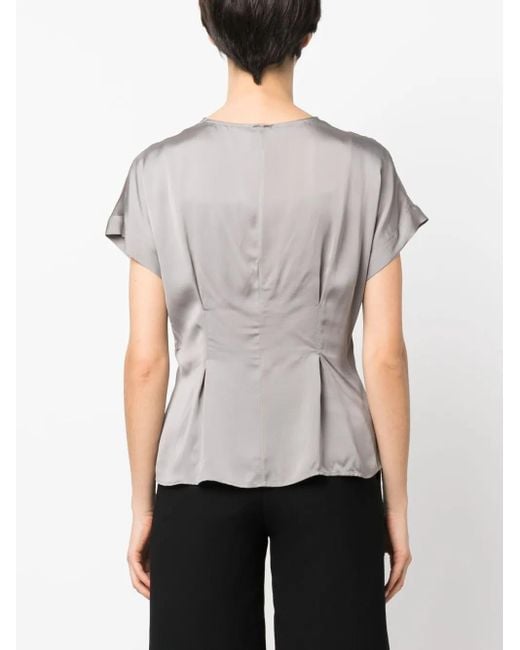 Aspesi Flared Blouse in het White