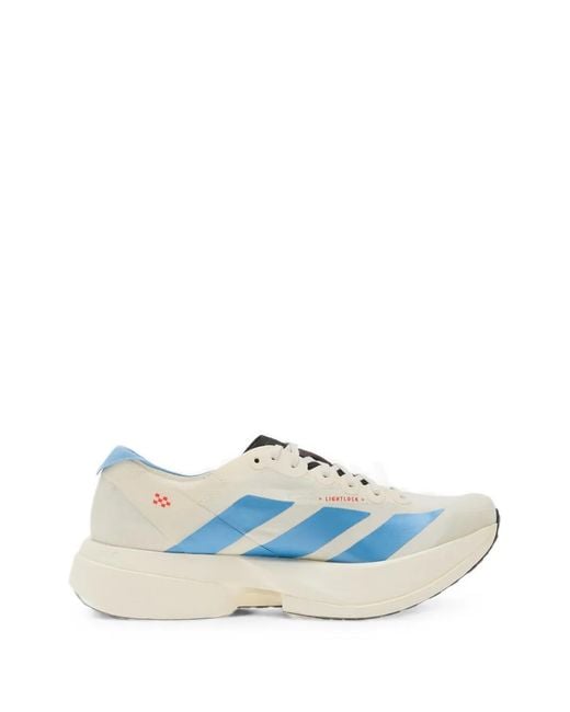 Adidas Blue Adizero Adios Pro 4 Running Shoes for men