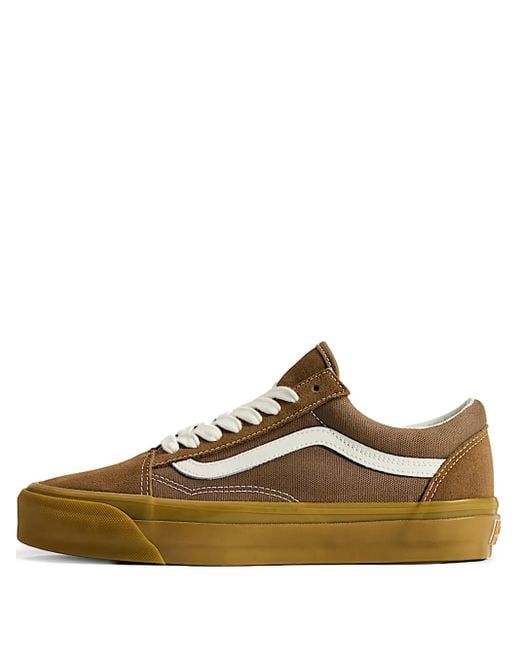 Vans Brown Old Skool Trainers for men