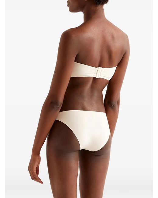 Eres White Show Fripon Bandeau Bikini Set