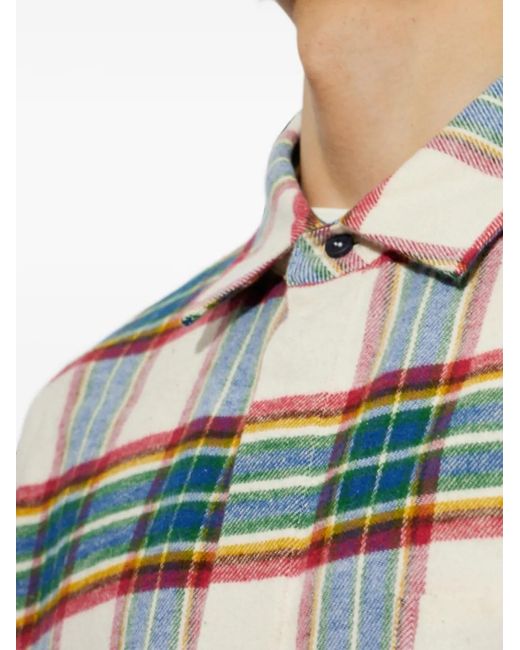 DARKPARK Natural Ethan Check-Pattern Shirt for men