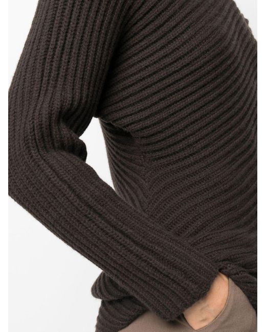 Totême  Black Toteme Twisted Rib Knit