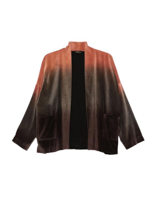 Yavi Brown Dip-Dyed Jacket