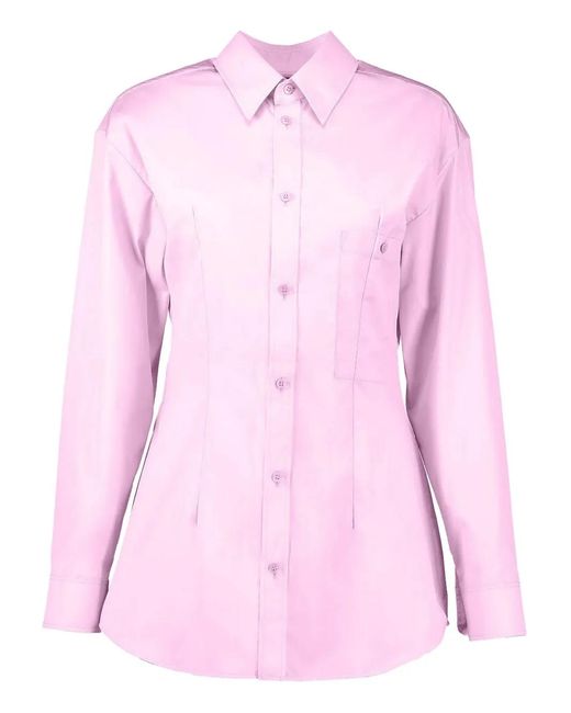 Marni Pink Long-Sleeve Button Shirt
