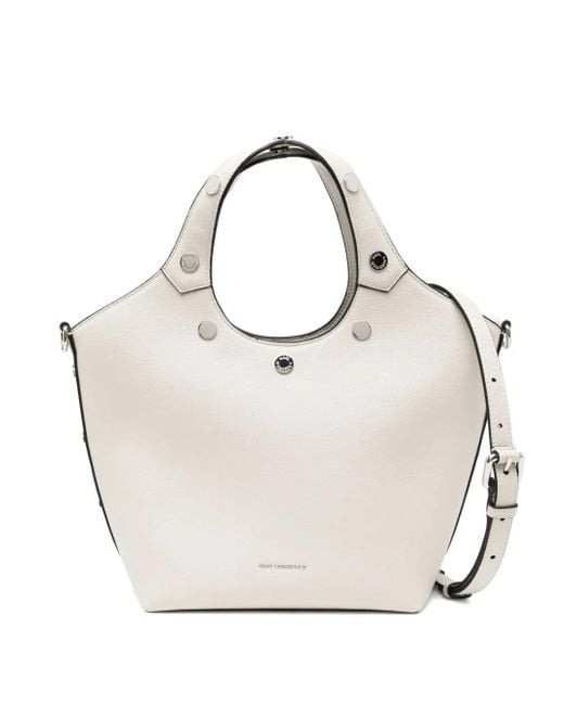 Karl Lagerfeld White Small K/Rocky Marais Tote Bag