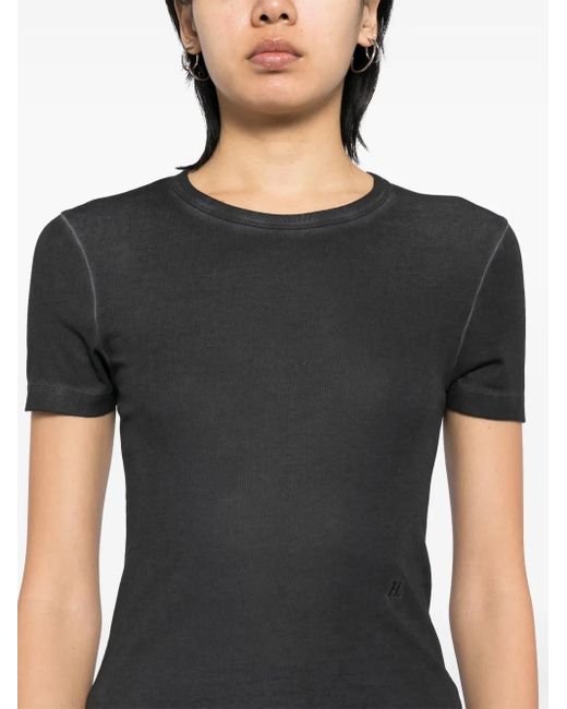 Helmut Lang Shrunken Tシャツ Black