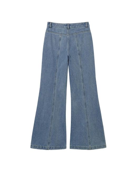 B+ AB Blue Flared Jeans