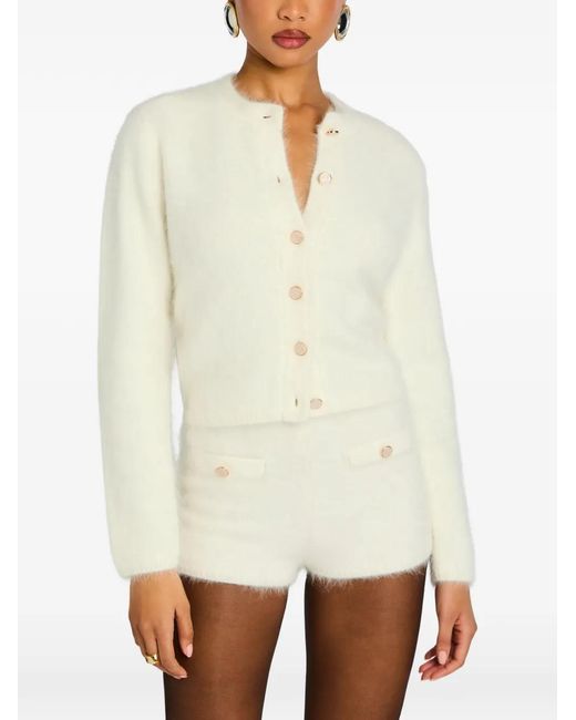 retroféte Natural Medora Buttoned Cardigan