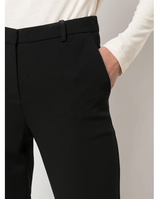 Theory Black Treeca Admiral Crepe Pant