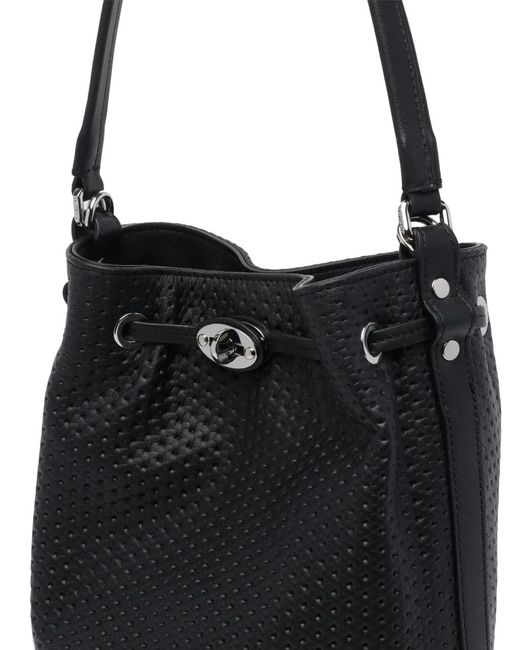 Zanellato Black Monda' Bucket Bag