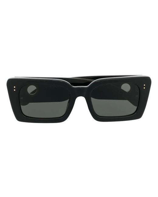 Linda Farrow Black Nieve Tinted Sunglasses