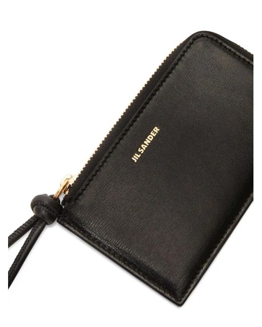 Jil Sander Black Wallets