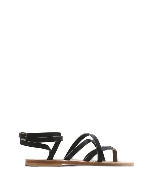 K. Jacques White Zenobie Multi-Strap Sandals