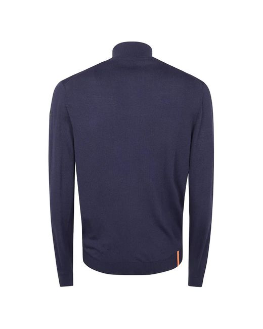 Rrd Blue Zip-Collar Jacket for men