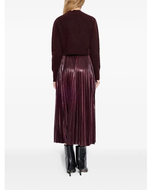 AllSaints Purple Dress 'Spark'